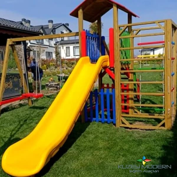 Ahşap Oyun Parkı: Çocuklar İçin Doğal, Güvenli ve Eğlenceli Oyun Alanları